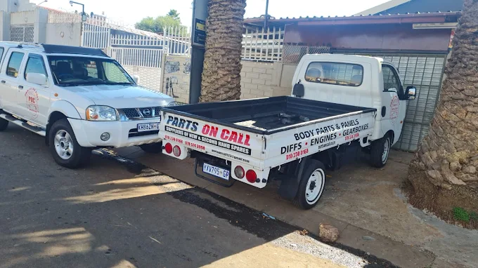 Our delivery bakkie loaded with used Honda parts for despatch to Centurion