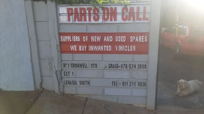 Honda Spares Scrap Yard premises in Lenasia South, Johannesburg