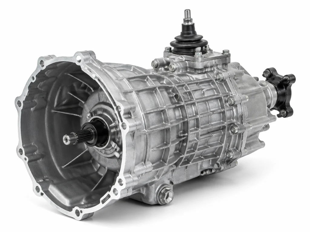 Used Honda gearbox on the workshop floor